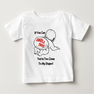 Camiseta Para Bebê SE VOCÊ PODE CHEIRAR ESTE VOCÊ é DEMASIADO PRÓ
