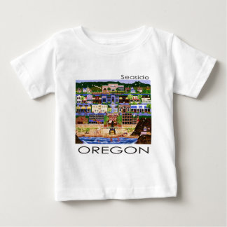 Camiseta Para Bebê Seaside Oregon