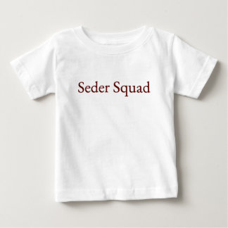 Camiseta Para Bebê Seder Squad Shirt, Passover Family Matching Shirts