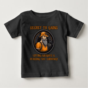 Camiseta Para Bebê Segredo para ganhos