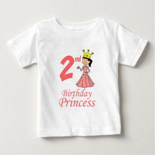 Camiseta Para Bebê segundo Baby Princess