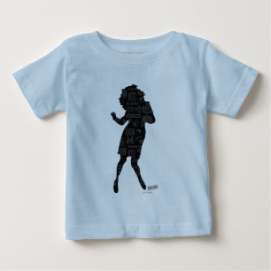 Camiseta Para Bebê Seinfeld Elaine Dance Silhouette