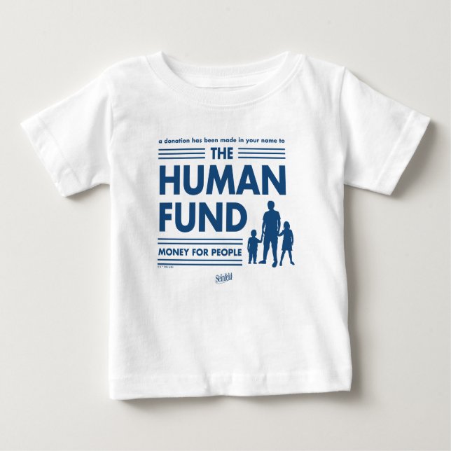 Camiseta Para Bebê Seinfeld | Fundo humano (Frente)