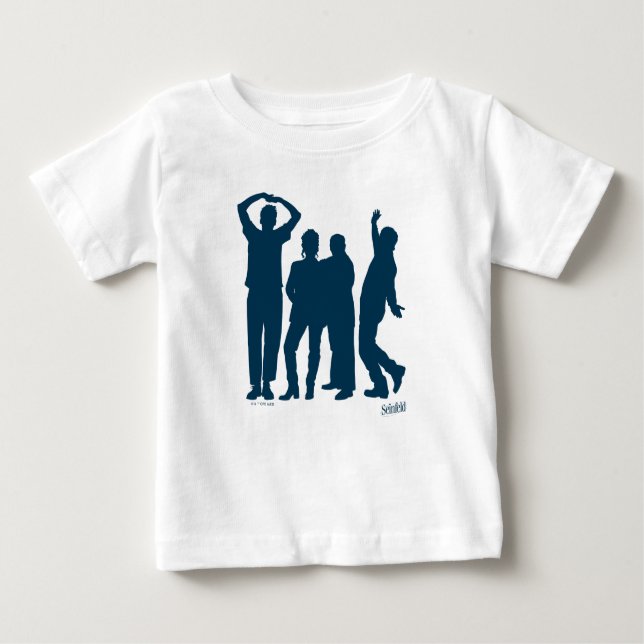 Camiseta Para Bebê Seinfeld | Gráfico Silhouette Group (Frente)