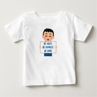 Camiseta Para Bebê Seja gentil