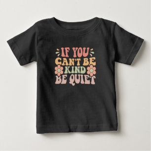 Camiseta Para Bebê Seja gentil