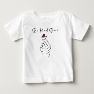 Camiseta Para Bebê Seja Legal, Cara – Citação do Dia Mundial da Genti