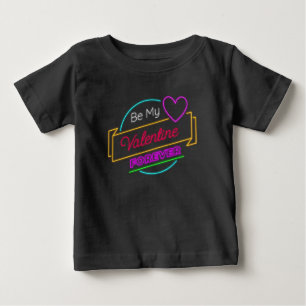 Camiseta Para Bebê Seja Meu Namorado Para Sempre-83419