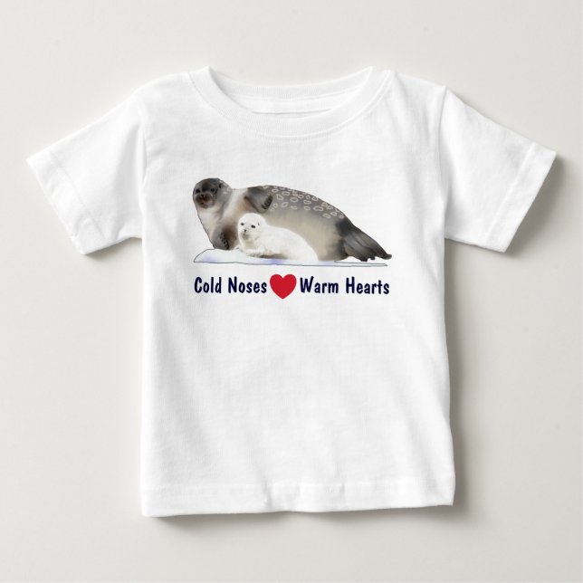Camiseta Para Bebê Selo de anéis (Frente)