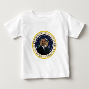 Camiseta Para Bebê Selo presidencial de Obama