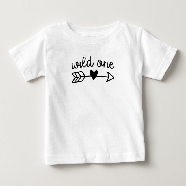 Camiseta Para Bebê Selvagemzinho (Frente)