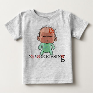 CAMISETA PARA BEBÊ SEM MAIS BEIJOS