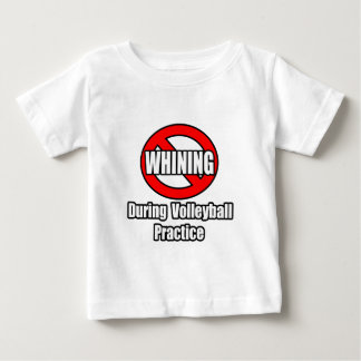 Camiseta Para Bebê Sem Tripulação Durante Prática De Voleibol