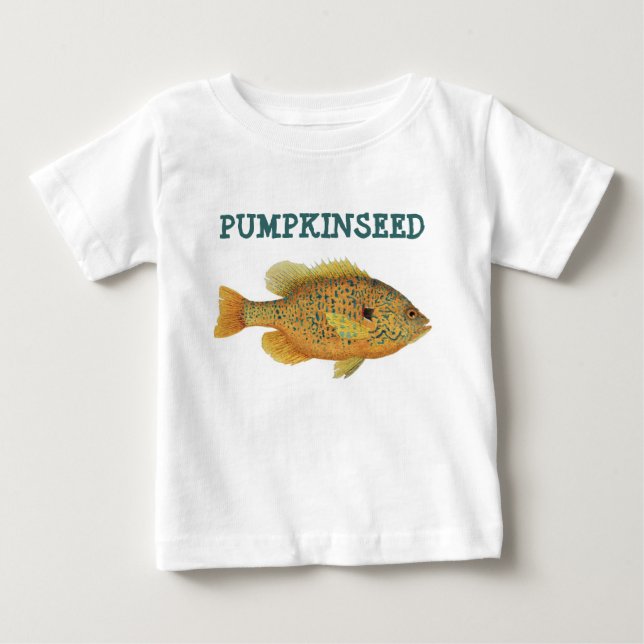 Camiseta Para Bebê Sementes de abóbora Roupa (Frente)
