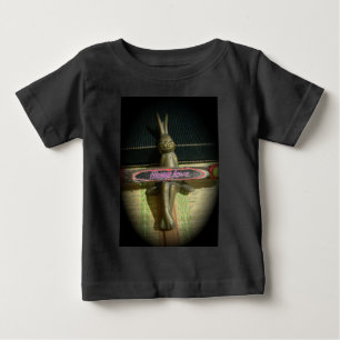 Camiseta Para Bebê Sempre Ama Hakuna Matata Cute Rabbit style.png