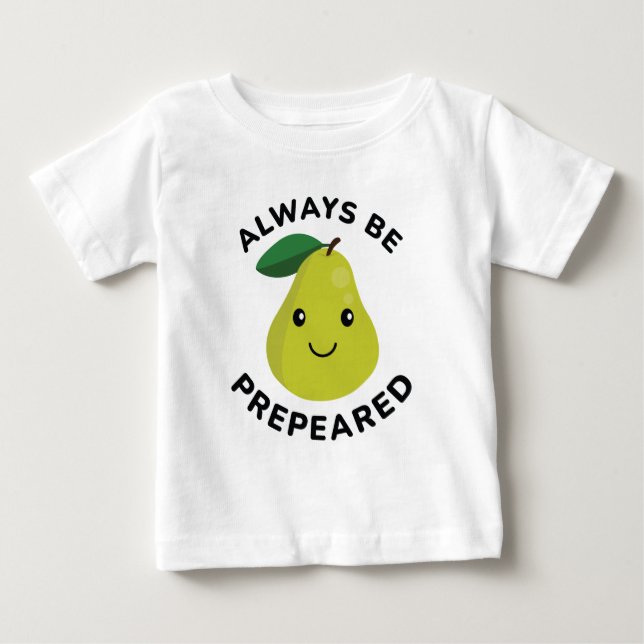 Camiseta Para Bebê Sempre Ser Prepetido (Frente)
