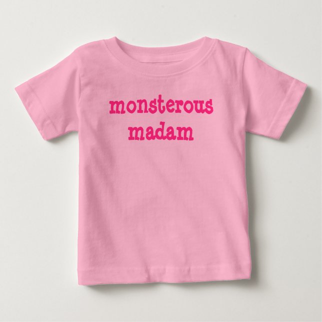 Camiseta Para Bebê Senhora de Monsterous (Frente)