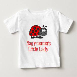 Camiseta Para Bebê Senhora Menininha de Nagymama