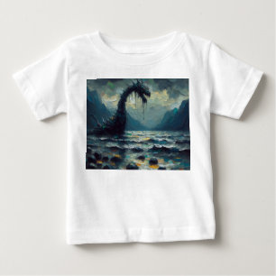 Camiseta Para Bebê Sentinela Enigmática das Profundidades