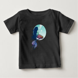 Camiseta Para Bebê sereia