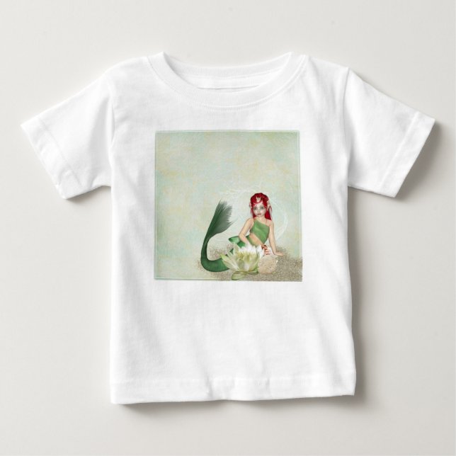 Camiseta Para Bebê sereia-1301877 (Frente)