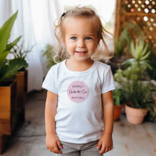 Camiseta Para Bebê Sereia Abre O Aniversário Do Mar