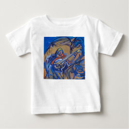 Camiseta Para Bebê Serenata Mediterrânea