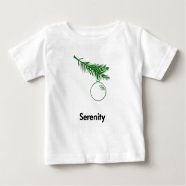 Camiseta Para Bebê Serenidade do Ornamento