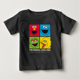 Camiseta Para Bebê Sesame Street | As Crianças Legais Originais