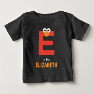 Camiseta Para Bebê Sesame Street   E é de Elmo