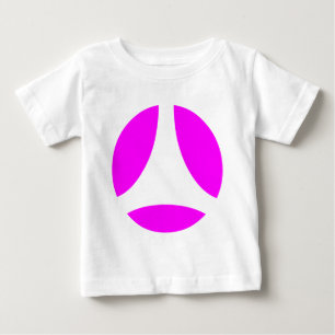 Camiseta Para Bebê Seta de Bola de Curva