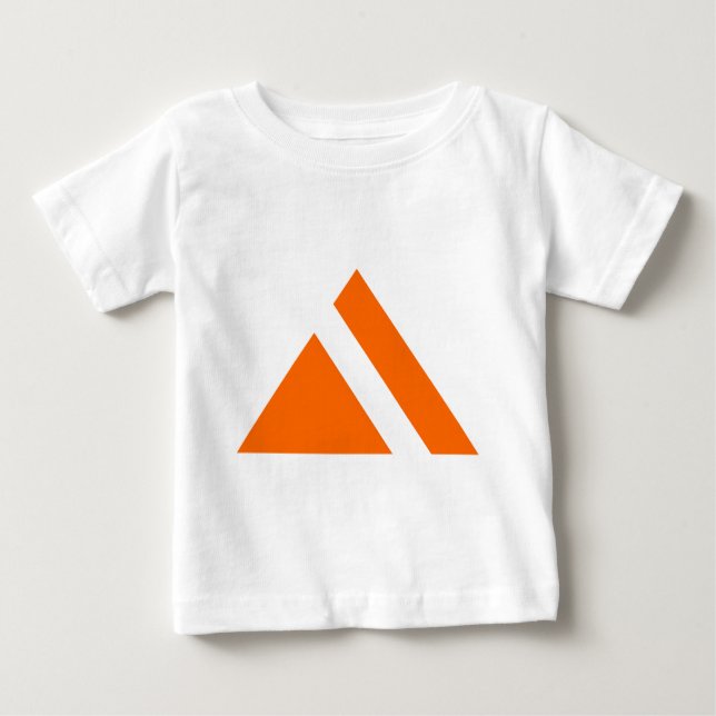 Camiseta Para Bebê Seta Triangular 03 (Frente)