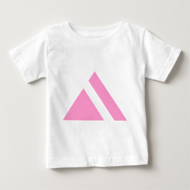 Camiseta Para Bebê Seta Triangular 03 (Frente)