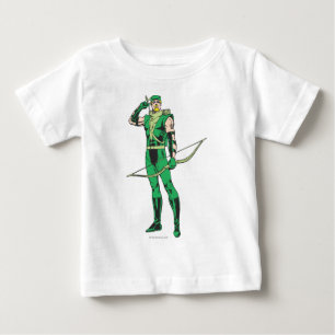 Camiseta Para Bebê Seta Verde com Destino