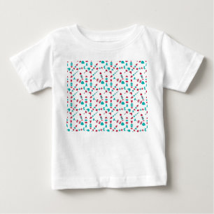 Camiseta Para Bebê Setas Modernas do Século médio