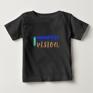 Camiseta Para Bebê Seu Manifesto Vision Baby