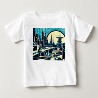 Camiseta Para Bebê SF Füturística - Corte 3