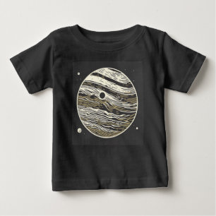Camiseta Para Bebê SF Júpiter Woodcut 1