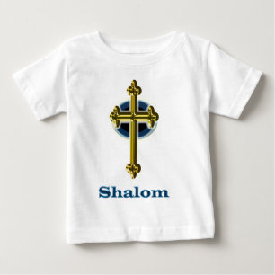 Camiseta Para Bebê Shalom T-shirts