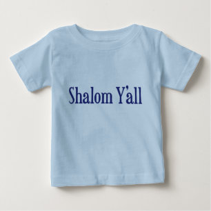Camiseta Para Bebê Shalom você