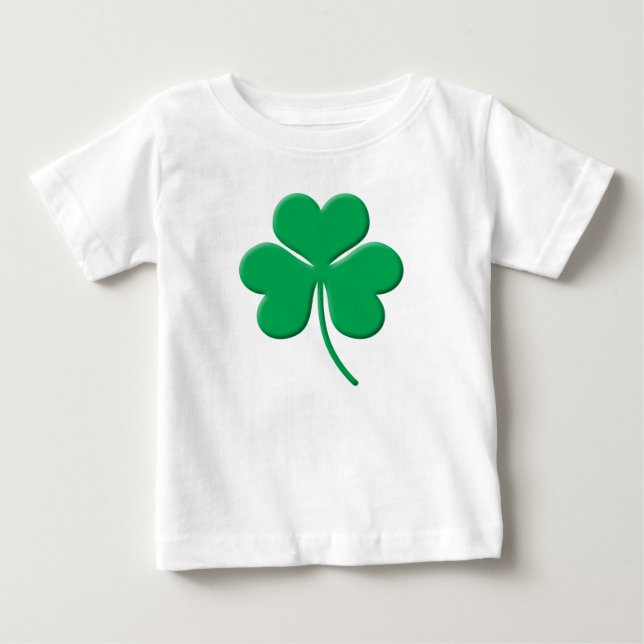 Camiseta Para Bebê Shamrock (Frente)