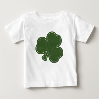Camiseta Para Bebê Shamrock irlandês Dia de São Patrício
