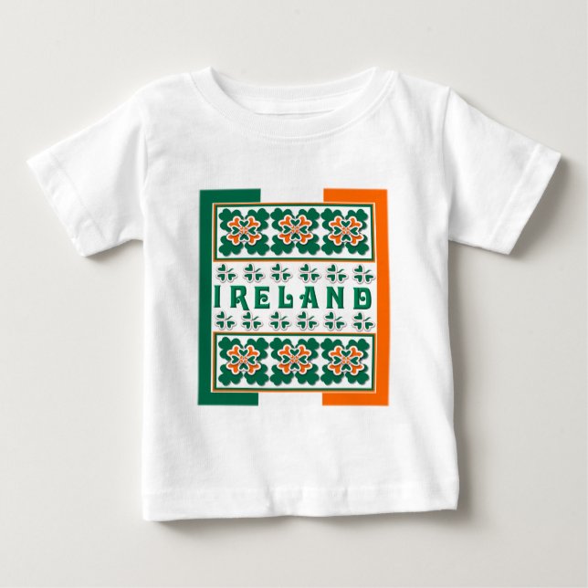 Camiseta Para Bebê Shamrock & Mais (Frente)