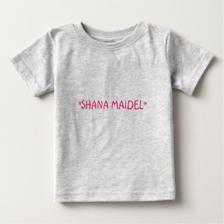 Camiseta Para Bebê "SHANA MAIDEL" (garotinha fofa)