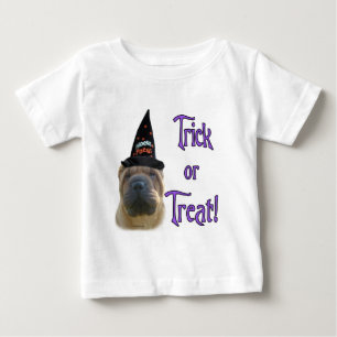 Camiseta Para Bebê Shar-Pei Trick Chinês