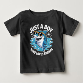 Camiseta Para Bebê Shark Funny Quote 