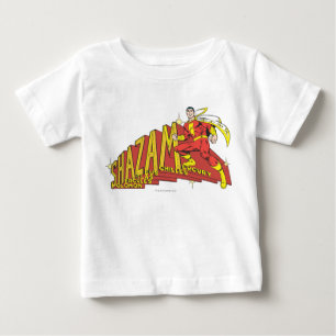 Camiseta Para Bebê Shazam - acrônimo