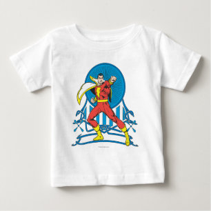 Camiseta Para Bebê SHAZAM em Resistência à Luta
