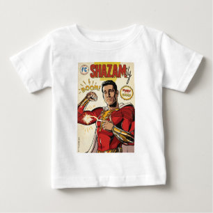 Camiseta Para Bebê SHAZAM! Fury of the Gods   Cobrir SHAZAMily Comic