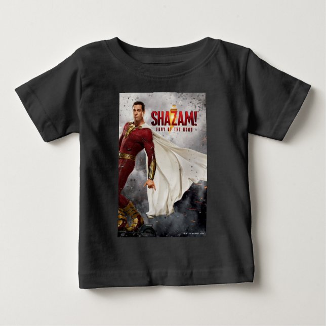 Camiseta Para Bebê SHAZAM! Fury of the Gods | Hang Loose Movie Poster (Frente)